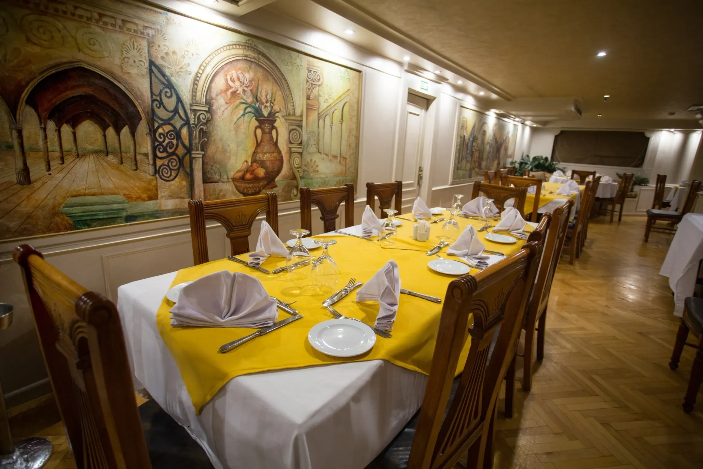 Restaurant aboard the Princess Sarah II Nile Cruise Nile cruise